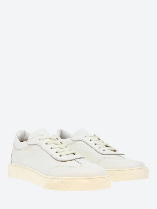Discount - Mustara Low Top Sneakers in Bianco Glove Tinto Women Sneakers
