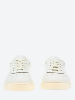 Discount - Mustara Low Top Sneakers in Bianco Glove Tinto Women Sneakers