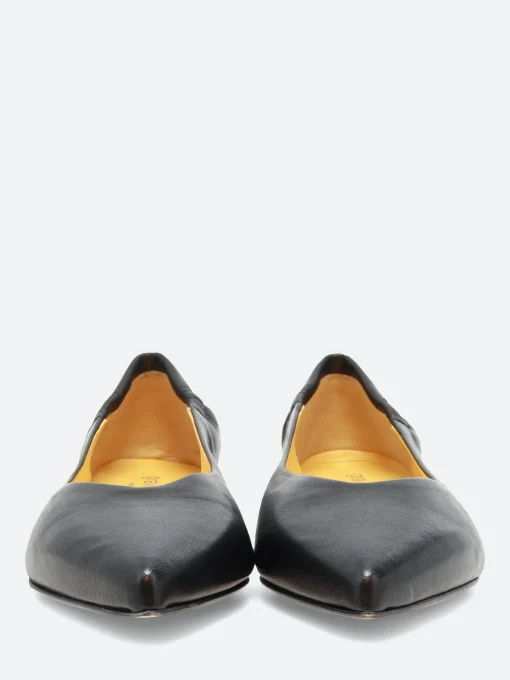 New - Nabina Flats in Nero Nappa Women Shoes | Overalls & Jumpsuits