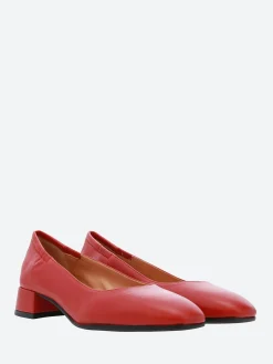 New - Nadia in Rosso Nappa Leather Women Shoes | Overalls & Jumpsuits