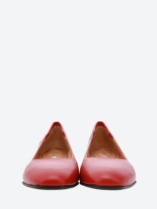 New - Nadia in Rosso Nappa Leather Women Shoes | Overalls & Jumpsuits