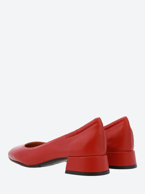 New - Nadia in Rosso Nappa Leather Women Shoes | Overalls & Jumpsuits
