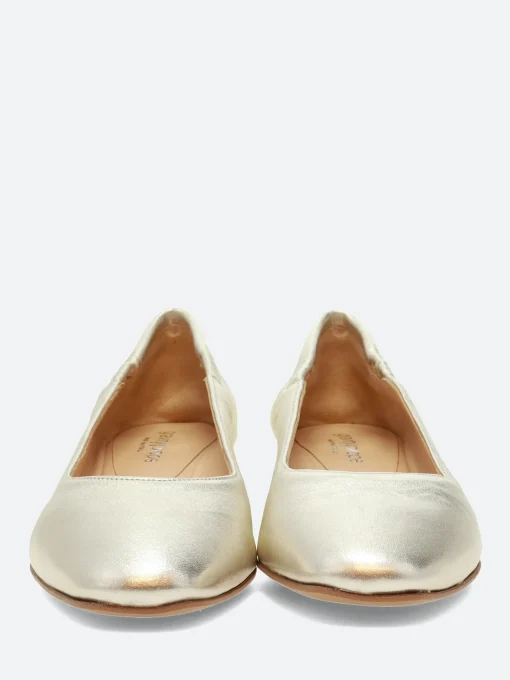 Sale - Nadia in Sasso Berg Wash (Gold) Leather Women Shoes | Heels
