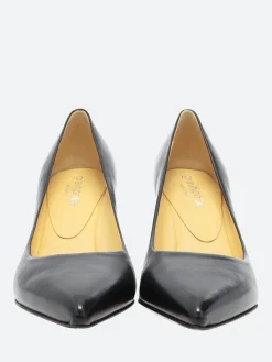 Outlet - Nadio Pointed Toe Pumps in Nero Nappa Women Shoes | Overalls & Jumpsuits