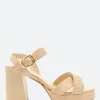 Outlet - Nardin in Fondotinita Nappa Women Sandals | Heels