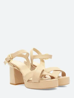 Outlet - Nardin in Fondotinita Nappa Women Sandals | Heels