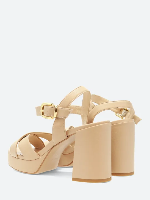 Outlet - Nardin in Fondotinita Nappa Women Sandals | Heels