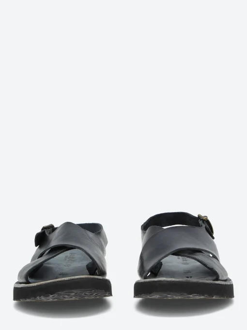Outlet - Ocean Sandal in Nero Tcapo Women Mary Janes | Ballet Flats