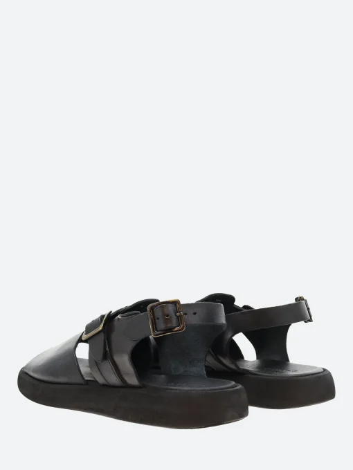 Outlet - Odong in Nero Tcapo Sandals
