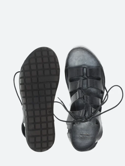 Clearance - Oleen Sandals in Nero Tcapo Women Overalls & Jumpsuits | Sandals