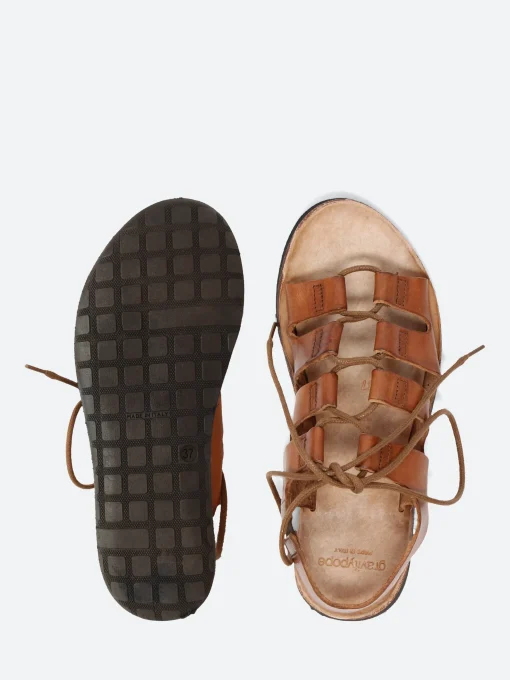 New - Oleen Sandals in Sigaro Tcapo Women Sandals