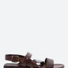 Discount - Olivia Three Strap Sandal in T. Moro Women Overalls & Jumpsuits | Sandals