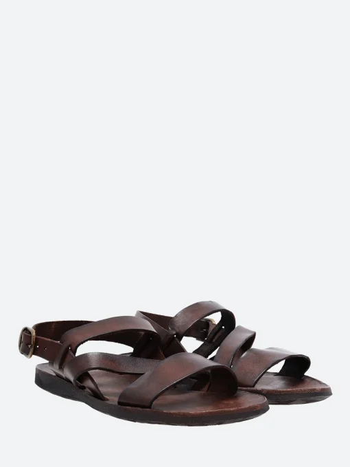 Discount - Olivia Three Strap Sandal in T. Moro Women Overalls & Jumpsuits | Sandals