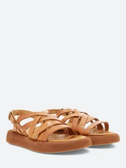 New - Orlene Sandals in Cuoio Tcapo Women Overalls & Jumpsuits | Sandals