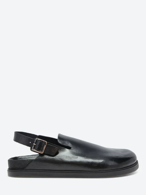 Hot - Oz Clog in Nero Tcapo Shoes