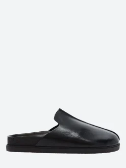 Best - Ozzy Mule in Nero Tcapo Slides | Shoes