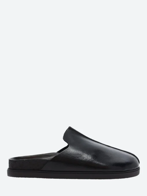 Best - Ozzy Mule in Nero Tcapo Slides | Shoes