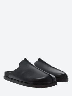 Best - Ozzy Mule in Nero Tcapo Slides | Shoes