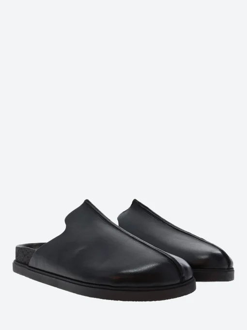 Best - Ozzy Mule in Nero Tcapo Slides | Shoes