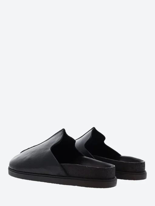 Best - Ozzy Mule in Nero Tcapo Slides | Shoes