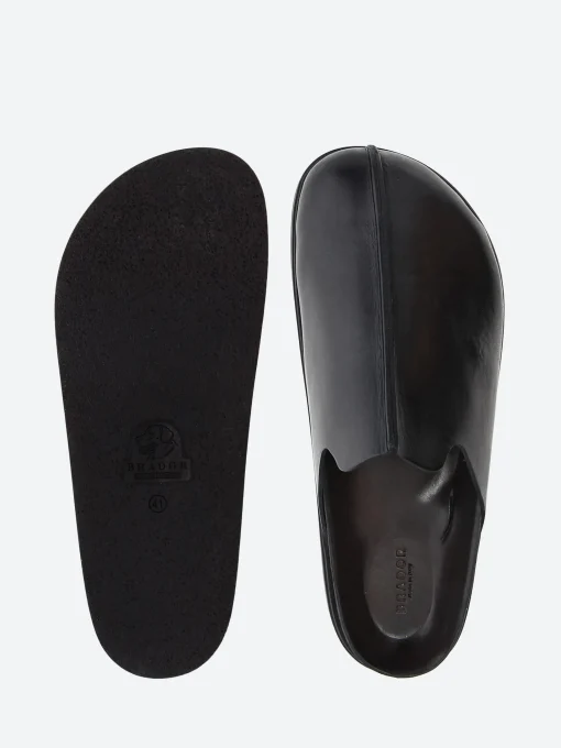 Best - Ozzy Mule in Nero Tcapo Slides | Shoes