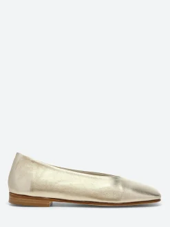 New - Raina Ballet Flats in Platino Tequila Women Shoes