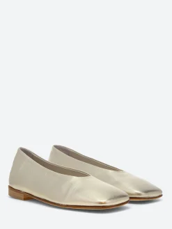New - Raina Ballet Flats in Platino Tequila Women Shoes