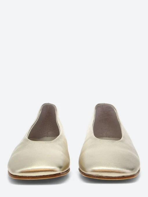 New - Raina Ballet Flats in Platino Tequila Women Shoes