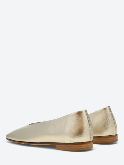 New - Raina Ballet Flats in Platino Tequila Women Shoes