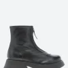 Outlet - Rolleen Zip Boot in Nero Mousse Women Boots