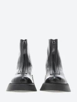 Outlet - Rolleen Zip Boot in Nero Mousse Women Boots
