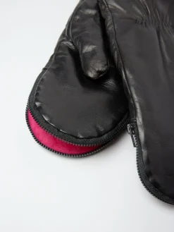 Best - Top Zipper Mitten in Women Gloves | Belts
