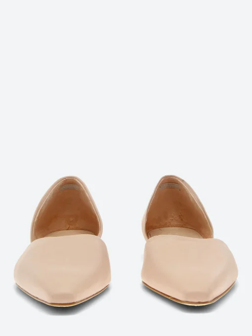 Hot - Zade d'Orsay Flats in Nude Parma Women Shoes