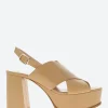 Clearance - Zeba in Tan Parma Women Sandals | Heels