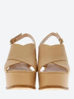 Clearance - Zeba in Tan Parma Women Sandals | Heels