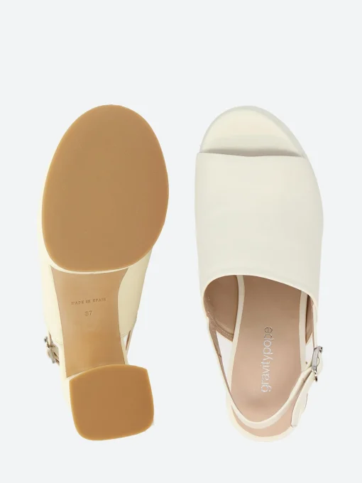Fashion - Zelia in Panna Parma Women Sandals | Heels