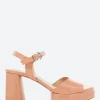 New - Zelie in Salmon Baku Women Overalls & Jumpsuits | Sandals