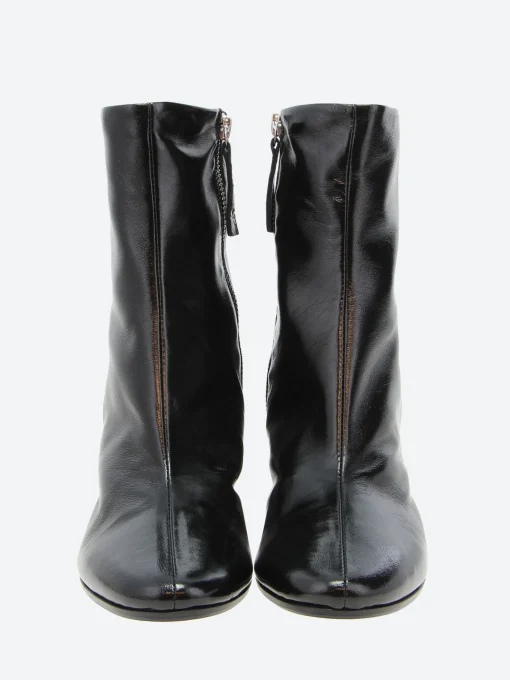 Hot - Boni 16 in Nero Glaze Women Heels | Boots