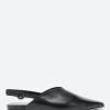 Discount - Las 41 Slingback Flats in Nero Baron Women Shoes