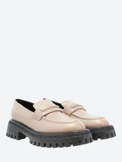 Online - Rama 11 Penny Loafer in Tortora Baron Women Shoes | Overalls & Jumpsuits