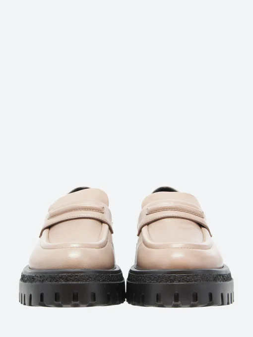 Online - Rama 11 Penny Loafer in Tortora Baron Women Shoes | Overalls & Jumpsuits