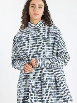 Discount - Clarissa Shirt in Navy Sticks Women Tops & Blouses | Button-Ups