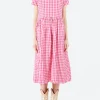 Best - Demi Dress in Azalea Check Women Dresses
