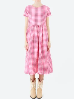 Best - Demi Dress in Azalea Check Women Dresses