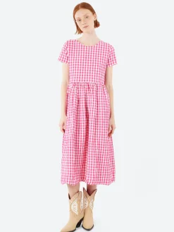 Best - Demi Dress in Azalea Check Women Dresses