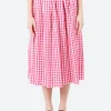Online - Joquise Skirt in Azalea Check Women Skirts