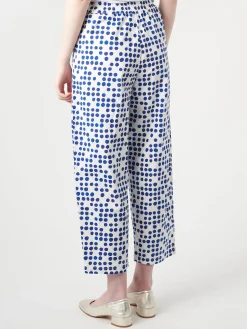 Outlet - Potamia Pants in Blue Dots Women Pants