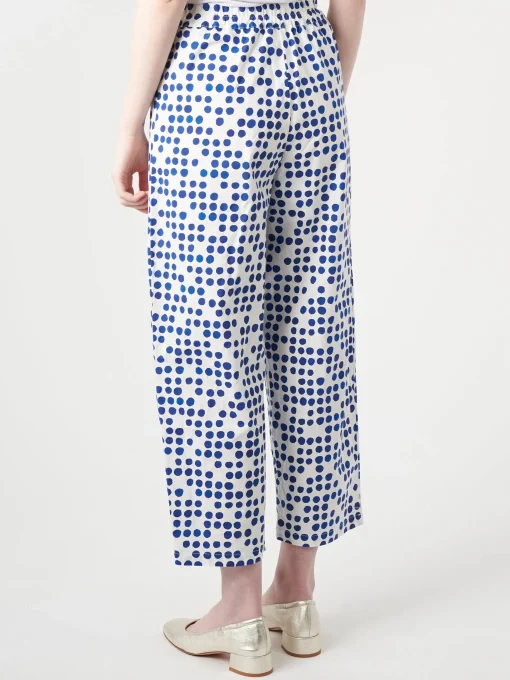Outlet - Potamia Pants in Blue Dots Women Pants