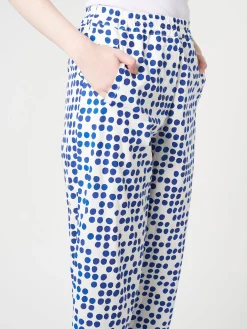 Outlet - Potamia Pants in Blue Dots Women Pants