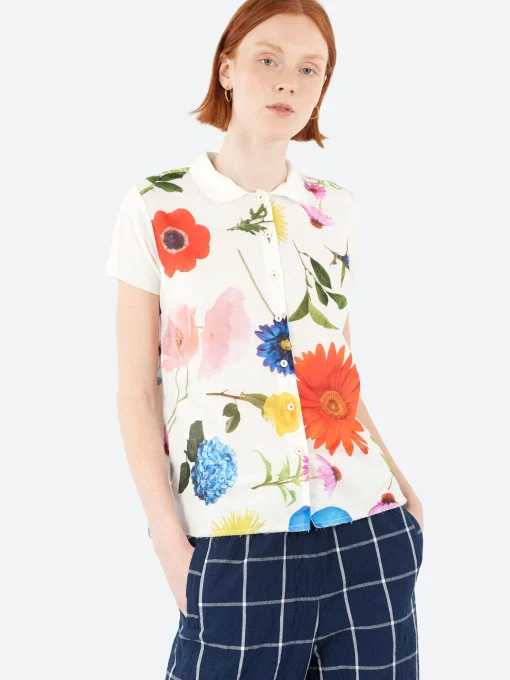 Clearance - Printed Clelia Shirt in Women Tops & Blouses | Button-Ups